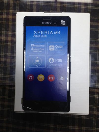 Лот: 6838779. Фото: 1. Sony Xperia M4 black E2312. Смартфоны