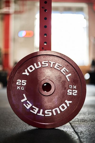 Лот: 23355001. Фото: 1. Стальной диск 25кг YouSteel. Штанги, блины