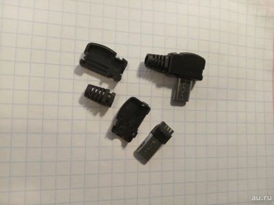 Лот: 17194680. Фото: 1. штекер\коннектор micro-usb наборный... Разъёмы