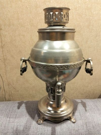 Лот: 25780938. Фото: 1. Самовар с подсветкой. Чайники, заварники, турки