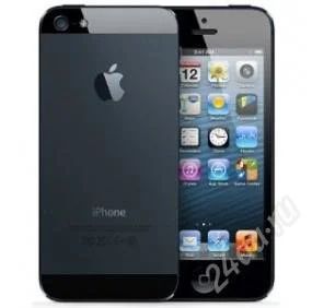 Лот: 2958769. Фото: 1. Apple IPhone 5 16GB black\черный... Смартфоны