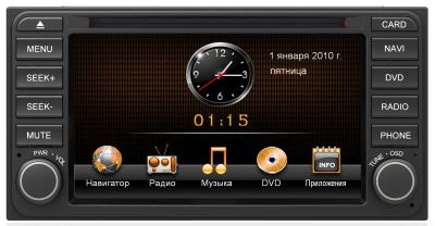 Лот: 4029921. Фото: 1. Incar CHR-2295U (Toyota Universal... Автомагнитолы