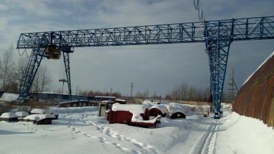 Лот: 9025852. Фото: 1. Кран козловой 10 тонн 36 метров... Промышленное