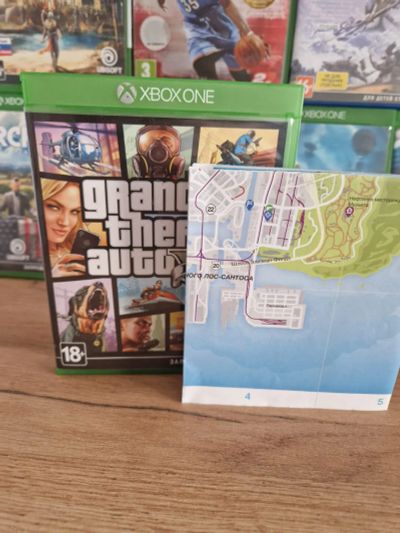 Лот: 25787836. Фото: 1. Игра Grand Theft Auto V (GTA 5... Игровые приставки, консоли