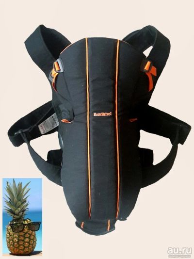 Лот: 10350186. Фото: 1. Удобное кенгуру BabyBjorn Active. Слинги, эрго рюкзаки, переноски