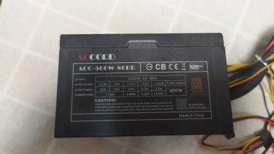 Лот: 19160258. Фото: 1. Блок питания ATX Accord ACC-500W-80BR. Корпуса, блоки питания