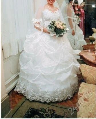 Лот: 806194. Фото: 1. Свадебное платье сшито на заказ. Другое (свадебная мода)