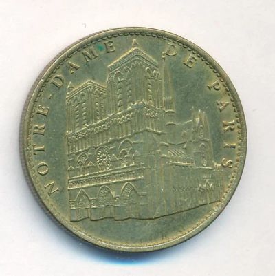 Лот: 25800427. Фото: 1. Франция 2012 туристический жетон... Сувенирные