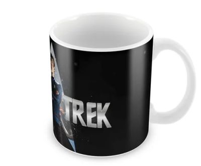 Лот: 10567110. Фото: 1. Кружка Star Trek 004017001 Белая. Другое (коллекционирование, моделизм)