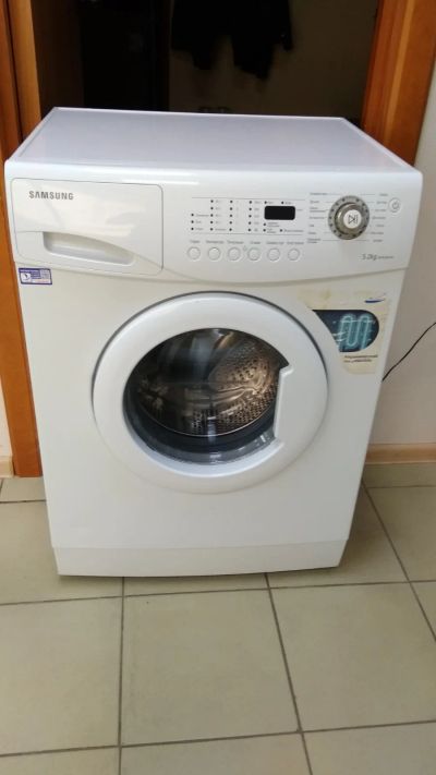 Лот: 12263944. Фото: 1. Стиральная машинка Samsung WF... Стиральные машины