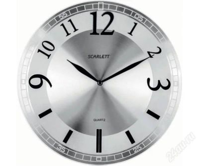 Лот: 2579582. Фото: 1. Настенные часы Scarlett SC-55N... Часы настенные, настольные