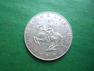 Лот: 20980383. Фото: 1. Австрия 5 шиллингов 1961 г.,серебро... Германия и Австрия