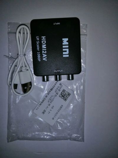 Лот: 17808690. Фото: 1. Переходник Hdmi в 3rca. Шлейфы, кабели, переходники