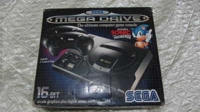 Лот: 13006532. Фото: 1. Sega Mega Drive (PAL, Лицензия... Консоли