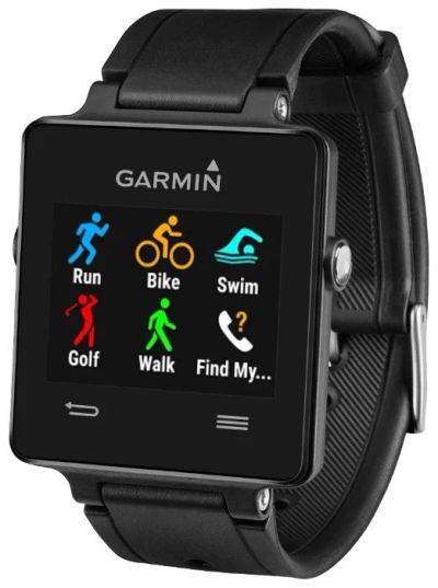 Лот: 8063501. Фото: 1. Garmin Vivoactive Black ref Умные... Смарт-часы, фитнес-браслеты, аксессуары