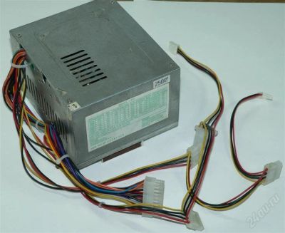 Лот: 759912. Фото: 1. БП 250W LinkWorld LPF2 (20-pin... Корпуса, блоки питания