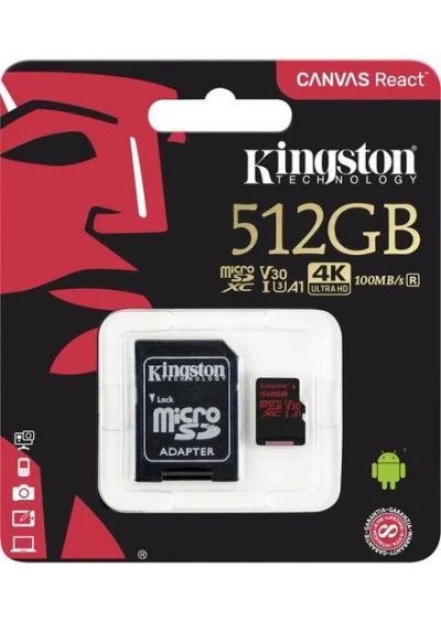 Лот: 16012050. Фото: 1. Карта памяти 512Gb micro SD microSDXC... Карты памяти