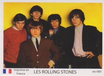 Лот: 10614814. Фото: 1. Rolling Stones коллекционная карточка... Наклейки, фантики, вкладыши