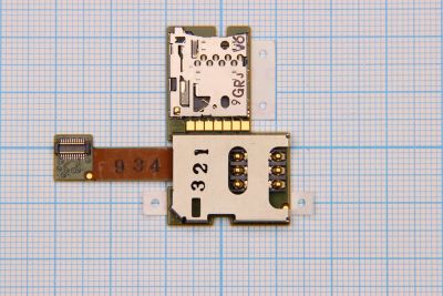 Лот: 12247194. Фото: 1. Шлейф Nokia E51 на разъем SIM... Шлейфы, разъёмы