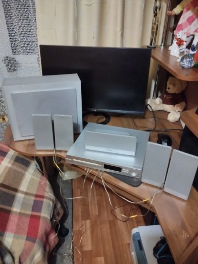 Лот: 21589241. Фото: 1. Домашний кинотеатр Philips. Активные акустические системы