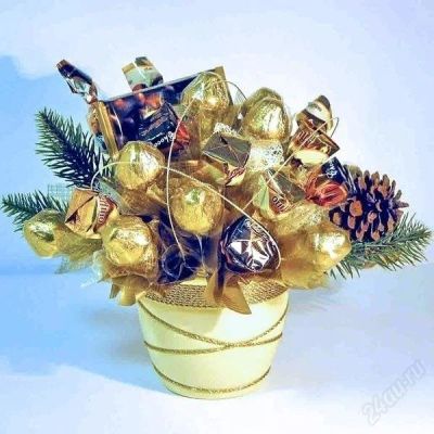 Лот: 2324229. Фото: 1. Новый год с конфетами. Сувенирные мелочи