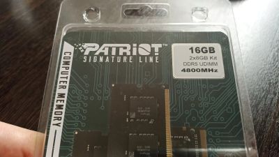 Лот: 22171759. Фото: 1. Комплект памяти ddr5 16gb. Оперативная память