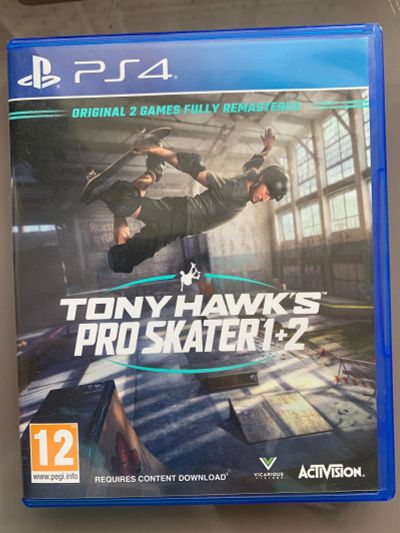 Лот: 19309245. Фото: 1. Tony Hawk's Pro Skater 1 + 2 Ps4... Игры для консолей