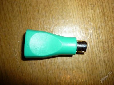Лот: 2237278. Фото: 1. Переходник для мыши usb->PS/2. Шлейфы, кабели, переходники