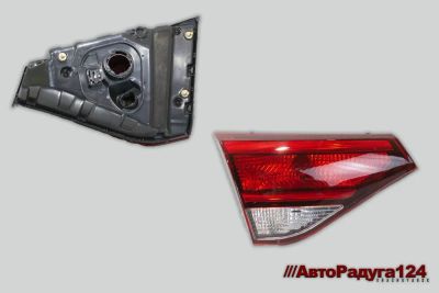 Лот: 25594667. Фото: 1. Фонарь задний Kia Rio X-Line... Оптика и освещение