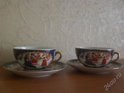 Лот: 475470. Фото: 1. Чайная пара. Кружки, стаканы, бокалы