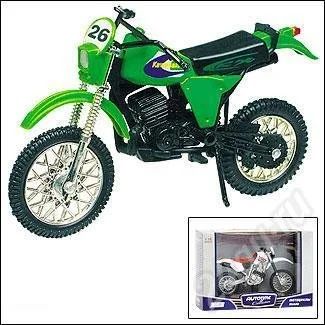 Лот: 354030. Фото: 1. моделька Kawasaki KDX220. Автомоделизм