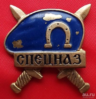 Лот: 18014998. Фото: 1. (№3484) знак "Спецназ ВДВ" (Россия... Сувенирные