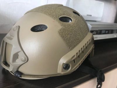 Лот: 11771370. Фото: 1. Шлем Ops-Core (Tan). Пейнтбол, страйкбол