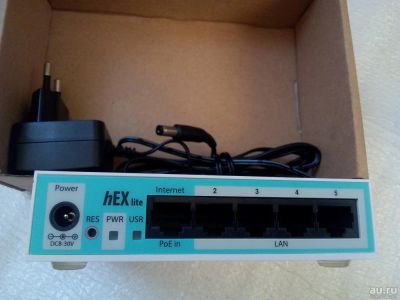 Лот: 8721806. Фото: 1. Маршрутизатор Mikrotik RB750r2... Маршрутизаторы (роутеры)