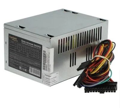 Лот: 24947277. Фото: 1. Блок питания 450Вт Exegate AAA450... Корпуса, блоки питания