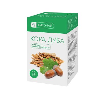 Лот: 23724019. Фото: 1. PL Дуб кора фиточай 50 г. Лекарства