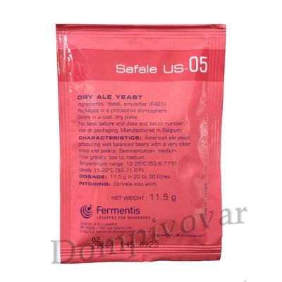 Лот: 11302972. Фото: 1. Дрожжи пивные "SafAle US-05... Ингредиенты для приготовления напитков