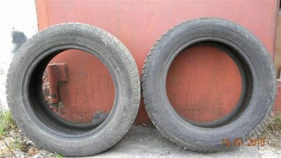 Лот: 353794. Фото: 1. Две скоростные покрышки Dunlop... Шины