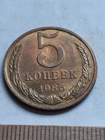 Лот: 20628076. Фото: 1. (№15323) 5 копеек 1986 год,красивые... Россия и СССР 1917-1991 года