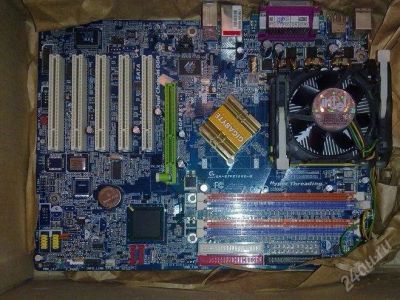 Лот: 1884988. Фото: 1. GIGABYTE GA-8IPE1000. Материнские платы
