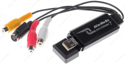 Лот: 6418439. Фото: 1. Устройство видеозахвата AVerMedia... ТВ-тюнеры и карты захвата