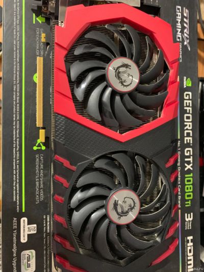Лот: 15775714. Фото: 1. Msi GeForce gtx 1080 ti gaming... Видеокарты
