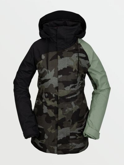 Лот: 17038629. Фото: 1. Сноубордическая КУРТКА Ж VOLCOM... Зимняя спортивная одежда