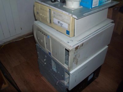 Лот: 8615822. Фото: 1. Остатки корпусов (может кому надо... Корпуса, блоки питания