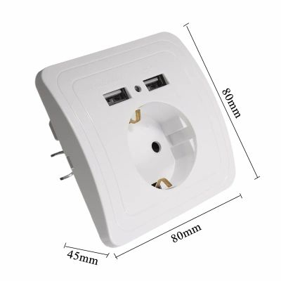 Лот: 11025735. Фото: 1. Розетка с USB. Электроустановочные изделия