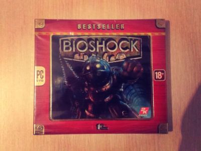 Лот: 5096893. Фото: 1. BioShock (лицензия, новая в упаковке... Игры для ПК