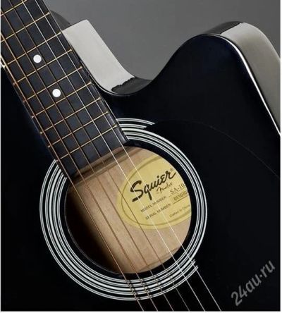 Лот: 1977041. Фото: 1. Fender Squier SA-105 BLACK. Гитары