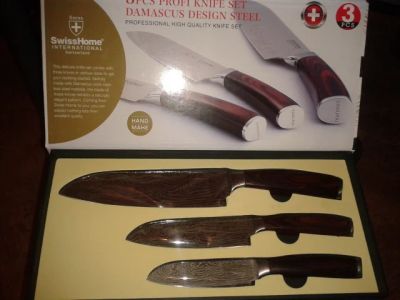 Лот: 4089158. Фото: 1. набор ножей Swiss Home Samurai... Столовые приборы, ножи