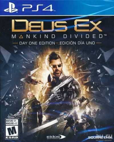 Лот: 8529687. Фото: 1. Deus ex mankind divided PS4 Диск... Игры для консолей