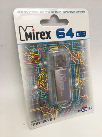 Лот: 11668482. Фото: 1. USB flash карта 64Gb Mirex Unit. USB-флеш карты